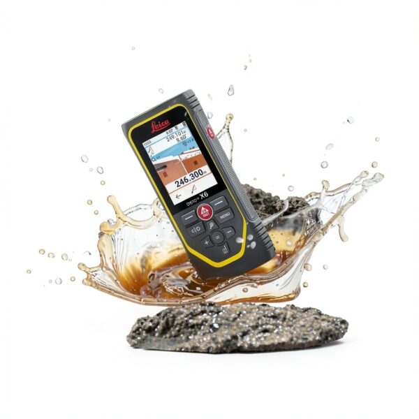 Leica DISTO X6 Laser Distance Meter 2nd Gen Black Aluminum Handheld-2