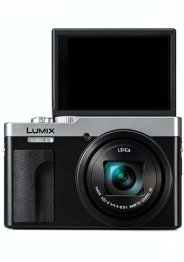 Panasonic 4K Compact Camera Leica 30x Zoom 20.3 MP MOS Silver-1