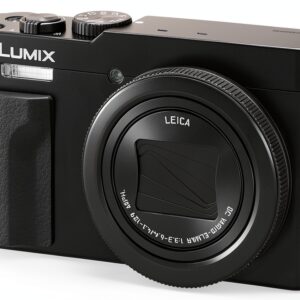 Panasonic 4K Compact Travel Camera with Leica DC 30x Zoom Lens Black-0