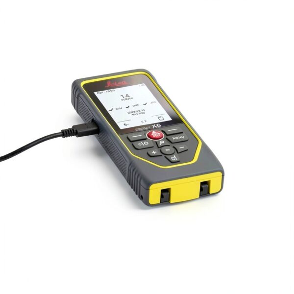 Leica DISTO X6 Laser Distance Meter 2nd Gen Black Aluminum Handheld-4