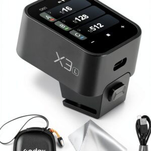 Godox X3 Trigger for Leica - X3L TTL Wireless Flash Trigger, OLED Touchscreen, Built-in Lithium Battery-0