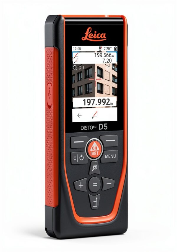 Leica DISTO D5 Laser Distance Meter Black Red 2nd Gen Bluetooth-3