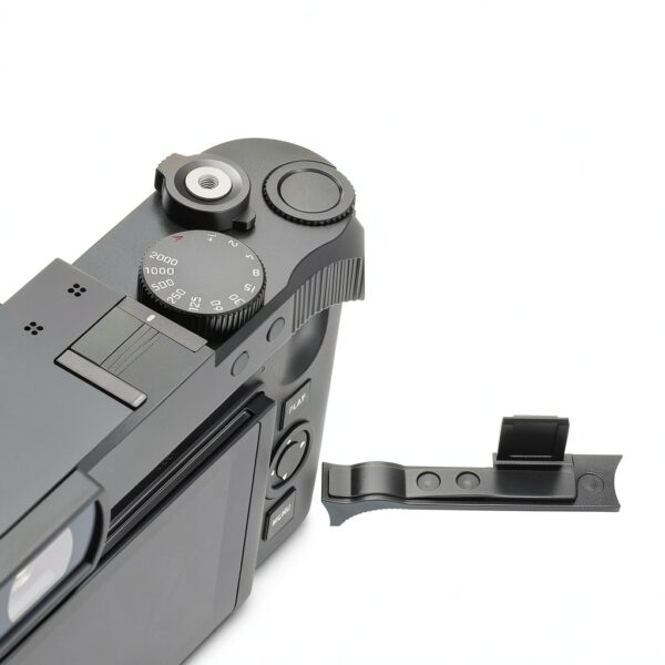 for Leica Q3,Q3 43 Thumb Grip Camera Thumb Support Grip Aluminum Handgrip Black-4