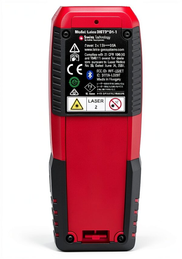 Leica DISTO D1 Laser Distance Measure 120ft with Bluetooth 4.0 Red-2