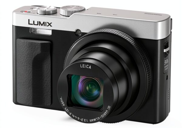 Panasonic 4K Compact Camera Leica 30x Zoom 20.3 MP MOS Silver-5