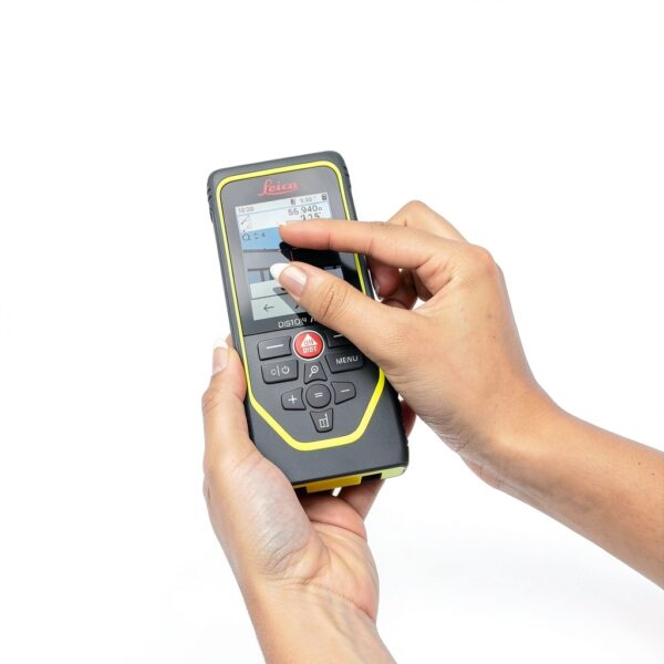 Leica DISTO X6 Laser Distance Meter 2nd Gen Black Aluminum Handheld-3