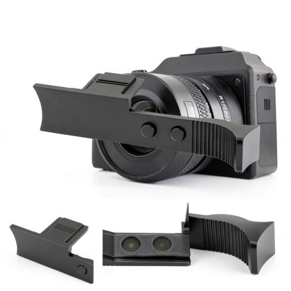 for Leica Q3,Q3 43 Thumb Grip Camera Thumb Support Grip Aluminum Handgrip Black-5