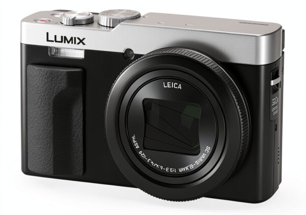 Panasonic 4K Compact Camera Leica 30x Zoom 20.3 MP MOS Silver-0