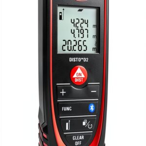 Leica Disto D2 Laser Distance Meter Black Red Sun 2nd Generation-0