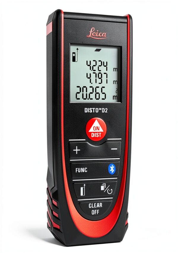 Leica Disto D2 Laser Distance Meter Black Red Sun 2nd Generation-0