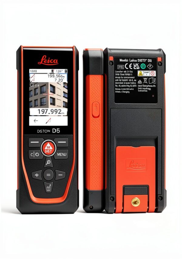 Leica DISTO D5 Laser Distance Meter Black Red 2nd Gen Bluetooth-2